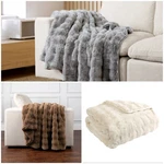 Life Comfort, 60" 70" - Bubble Faux Fur Luxurious Throw Blanket (choose Color). Fixed Price $60.00.