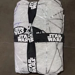 Star Wars Logo & Icon Woven Jersey Sweatshirt Fleece Blanket Twin Grey/silver. Fixed Price $22.99.