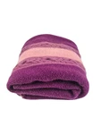 Handmade Knit Blanket 42X50 Soft Sweater Little Girls Child Size Purple Pink. Fixed Price $40.00.