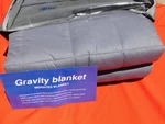 Gravity Weighted Blanket 20 Lb 100% Cotton For Sleep Stress And Anxiety. Fixed Price $49.99.