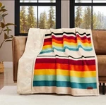 Pendleton 50X70 Plush Throw Soft Mount Foraker 100% Polyester New. Fixed Price $34.99.