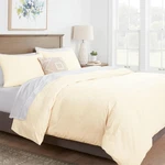 Mayfair Linen 100% Egyptian Cotton Duvet Cover Set Queen/full - 3PC, Ivory. Fixed Price $116.99.
