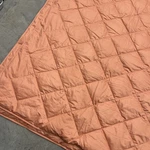 The Company Store Two Twin Goose Down Blankets/comforters 62X86" Orange Peach. Fixed Price $65.00.