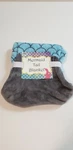 Mermaid Tail Blanket Fleece 22" X 52" Child's Blue & Gray Super Soft Cozy New. Fixed Price $7.19.