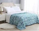 Charisma Reversible Down Alternative Blanket Spring Blue Floral King 114*100INCH. Fixed Price $39.99.