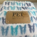 Berkshire Pet Collection French Bulldog Throw Blanket 50X60 Plush Blue Gray. Fixed Price $40.00.