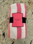 Nwt New Victoria's Secret Pink Love Beach Blanket Cotton 50 X 60 Throw. Fixed Price $21.99.