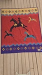 Pendleton Beaver State Wool Blanket Horse Native American Vtg Full Size 78 66". Fixed Price $139.50.