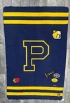 Vintage Polo Ralph Lauren Collegiate Patched 1967 Champ Wool Blanket 46" X 72". Fixed Price $799.00.
