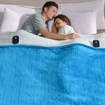Bearhug Heated Blanket Queen Size 84" 90", Dual Controller Electric. Fixed Price $115.04.