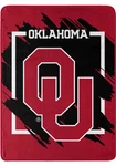 Oklahoma Sooners Ncaa Northwest 46"X60" Super Plush Throw Blanket. Fixed Price $19.99.