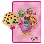 Shopkins Nogginz And Blanket Set. Fixed Price $29.99.