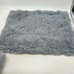 Pack Liferevo Shaggy Plush Faux Fur Decorative Throw Gray Pillow Cover 21X28. Fixed Price $24.95.