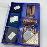 Kmart 3 Pair Cuffed Socks Mirror Comb Lipstick Holder Gift Set. Fixed Price $29.99.
