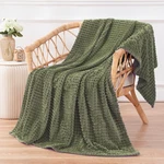 Puncuntex Flannel Fleece Throw Blanket Olive Green 50 60. Fixed Price $26.43.