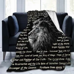 Bible Verse Blanket Christian Gifts (50X40INCH)- 50"X40", Lion Of Judah. Fixed Price $30.78.