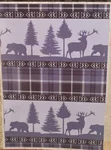New Mossy Oak Sherpa Throw Blanket 70 X 50 Oversized Moose Trees Striped. Fixed Price $32.95.