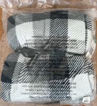 Vera Bradley Throw Blanket Nwt 80 X 50 Kingbird Plaid Gray 12408-14674 Nautual. Fixed Price $29.95.