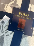 New Polo Ralph Lauren Home Oakwood Throw Grey Ivory Plaid Pony Blanket 50 X 70. Fixed Price $149.99.