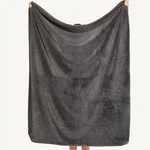 Unhide - Lil Marsh $129 Faux Fur Blanket 50" 60" Charcoal New!. Fixed Price $55.00.