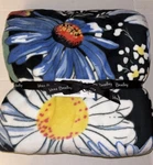 Vera Bradley Plush Throw Blanket Daisies Colorful Flowers Nwt 80 By 50. Fixed Price $52.99.