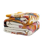 King Throw Blanket For Bed 100% Cotton Boho Soft Rustic Quilt Butterfly And F.... Fixed Price $94.32.