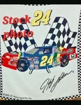 Avon Jeff Gordon Racing Car Throw Blanket Acrylic Multicolor Gift Collection. Fixed Price $15.00.