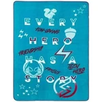 Marvel Rising Secret Warriors Plush Throw Blanket, Twin 62" X 90". Fixed Price $29.99.