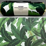 Tommy Bahama Green Swaying Palms Picnic Beach Blanket Carrying Case Tropical New. Fixed Price $49.99.