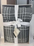 Koolaburra By Ugg Elsa Throw & Pillow Gift Set Gray White Plaid Brand New. Fixed Price $65.00.