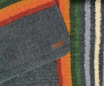 Pendleton Sherpa Fleece Blanket Blue Multi Stripe Warm Soft King 91" X 110. Fixed Price $95.00.