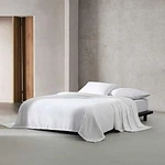 Calvin Klein Core Plush Super Soft Solid Blanket, Twin White. Fixed Price $30.00.