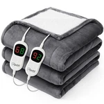 Homemate Heated Electric Blanket Queen Size - 84"X90" Heating Bed Thr.... Fixed Price $67.64.