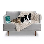 Furhaven Waterproof Throw Blanket For Dogs & Indoor Cats, Reversible Protecti.... Fixed Price $17.61.