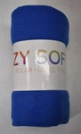Arkwright Llc Soft Fleece Throw Blanket 50" X 60" Cozy Blue. Fixed Price $6.99.