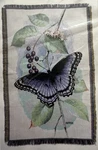 Butterfly Fringed Tapestry Throw Blanket National Wildlife Federation Acrylic. Fixed Price $32.95.