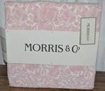 New William Morris & Twin Pink Poppy Chenille Floral Blanket Throw Coverlet. Fixed Price $49.97.