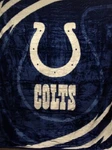 Full / Queen Size Indianapolis Colts Nfl Soft Plush Warm Northwest Bed Blanket. Fixed Price $132.95.