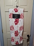 Rachel Roy 60X70 Super Soft Blanket White Pink Red, Playing Cards/love. Fixed Price $24.29.