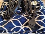 Brookstone Heated Throw Blue Trellis 4-HEAT Settings Built-in Remote 50"X60". Fixed Price $17.99.