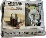 Star Wars Mandalorian Twin/full Raschel Soft Blanket 60"X80" By Disney. Fixed Price $17.00.