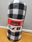 Treksafe Heated Travel Blanket Throw 12V Checkered Black/white High Low Temp.. Fixed Price $20.00.