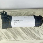 New Ikea Varkrage Throw Blanket In Heather Grey And Mustard Plaid. Fixed Price $12.80.