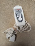 Sunbeam Slumber Rest 53804 001 Electric Blanket Controller Power Cord 2 Prong. Fixed Price $18.00.