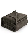Bedsure Gentlesoft Brown Fleece King Size -. Fixed Price $19.99.