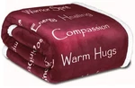 Wolf Creek Blanket Co. - Compassion Strength Courage Super Soft Warm. Fixed Price $48.29.