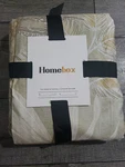Homebox 100% Egyptian Cotton Duvet Set, (king, 104X90''), COVER+2 Shams. Fixed Price $59.99.