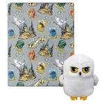 New Harry Potter Hedwig Magic Character Hugger Pillow & Silk Touch Throw Set. Fixed Price $36.89.