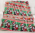 Disney's Nightmare Before Christmas Holiday 50 X 70 Inch Throw Blanket. Fixed Price $40.00.