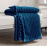 Dissa Fleece Blanket Queen Size 50X60, Blue - Soft, Plush, Fluffy, Fuzzy, W.... Fixed Price $30.00.